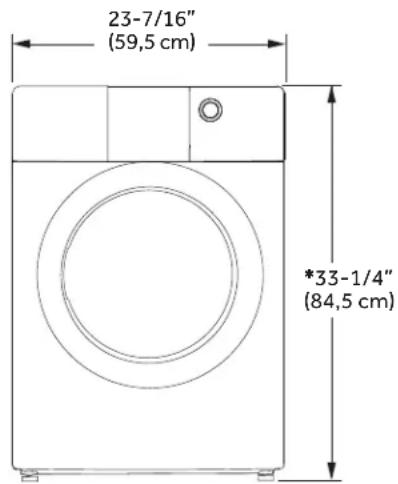 HAIER QFD15ESSNWW - DéBALLAGE DE VÔTURE SÉCHEUSE - 2