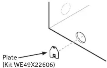 HAIER QFD15ESSNWW - ADDING COVER PLATE TO REAR OF CACINET - 1