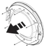 HAIER QFD15ESSNWW - 3REMOVE,ROTATE AND REPLACE THE INNER DOOR - 1