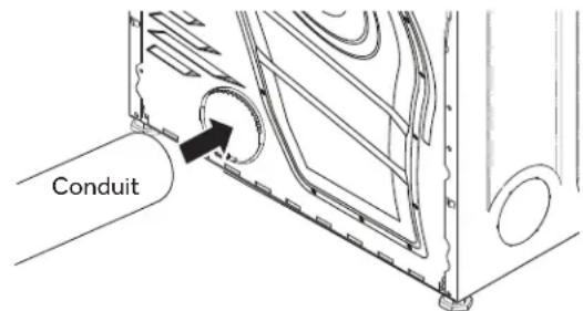HAIER QFD15ESSNWW - ÉVACUATION ARRÈRE STANDARD - 1
