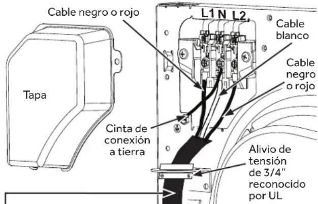 HAIER QFD15ESSNWW - CÓMOCONECTAR LA SECADA USANDO UNACONEXIONDE3 CABLES - 1