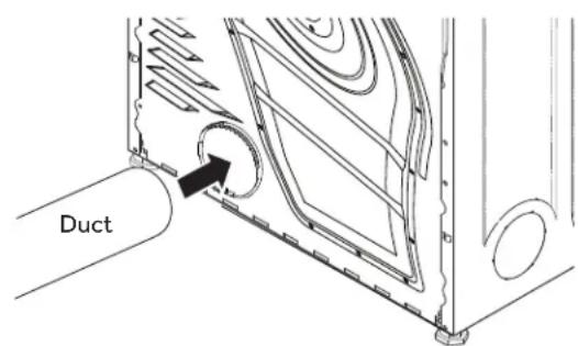 HAIER QFD15ESSNWW - STANDARD REAR EXHAUST - 1