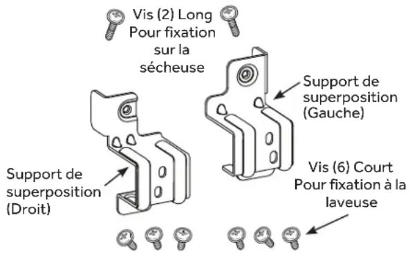 HAIER QFD15ESSNWW - CONTENU DU KIT (HAIER APPLIANCES NUMERO DU KIT GFA24KITL) - 1