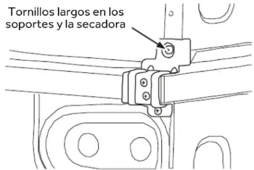 HAIER QFD15ESSNWW - CÓMOSINSTALLAR LA SECADEORA YEL SOPORTE ENLA SECADEORA (CONT.) - 1