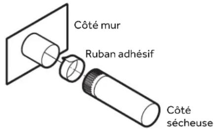 HAIER QFD15ESSNWW - ÉVACUATION ARRÈRE STANDARD - 2