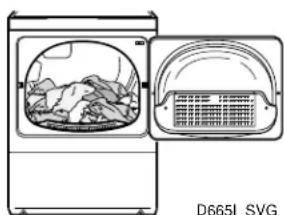 Speed Queen ADE3SRGS175TW01 - Cylinder with wet linens and cottons - 1