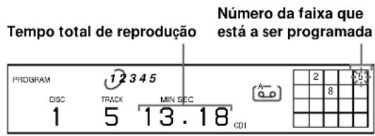 SONY CDPC460Z - Criar um programa com o telecomando - 4