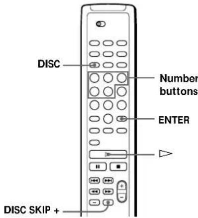SONY CDPC460Z - Locating a Specific Disc - 2