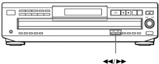 SONY CDPC460Z - Para localizar um determinado punto de una faixa - 1
