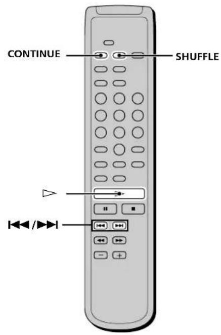 SONY SCDC333ES - Lecture de plages dans un ordre quelconque - 2