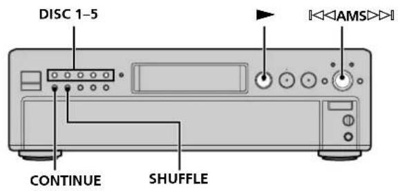 SONY SCDC333ES - Lecture de plages dans un ordre quelconque - 1