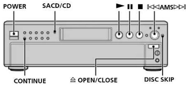 SONY SCDC333ES - Lecture d'un disque - 1