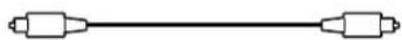 SONY SCDC333ES - Optical digital cable (not supplied) - 1