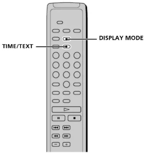 SONY SCDC333ES - Using the Display - 1