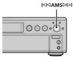 SONY SCDC333ES - Locating a Particular Point in a Track - 1