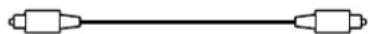 SONY SCDC555ES - Optical digital cable (not supplied) - 1