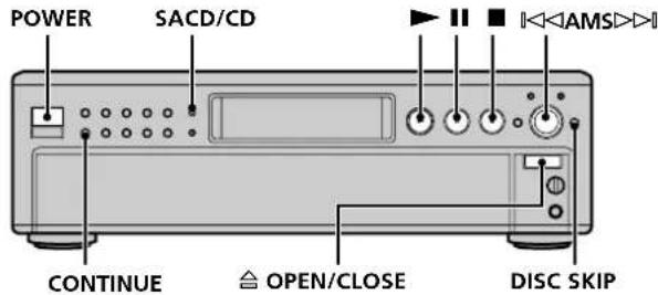 SONY SCDC555ES - Playing a Disc - 1