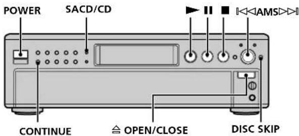 SONY SCDC555ES - Lecture d'un disque - 1