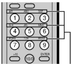 SONY SCDC555ES - Press the number button to input letters. - 1