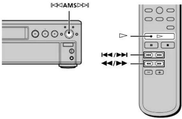 SONY SCDC555ES - Localisation d'un passage déterminé sur une plage - 1