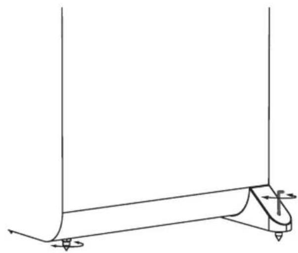 Q-ACOUSTICS 3030i - 3050i - Collegare lo stabilizzatore posteriore - 2