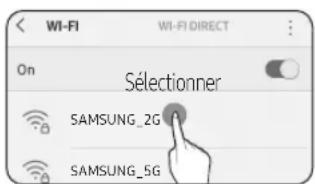 SAMSUNG AX47R9080SS - Configuration et connexion à un point d'accès Wi-Fi à l'aide de votre smartphone - 2
