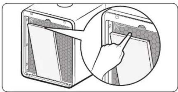 SAMSUNG AX47R9080SS - Retrait des filtres - 3