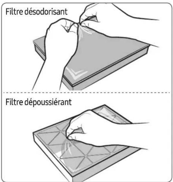 SAMSUNG AX47R9080SS - Retrait des filtres - 6
