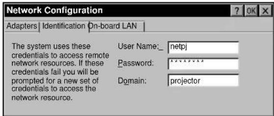 SONY VPLFE110U - Définition de la configuration du réseau - 4