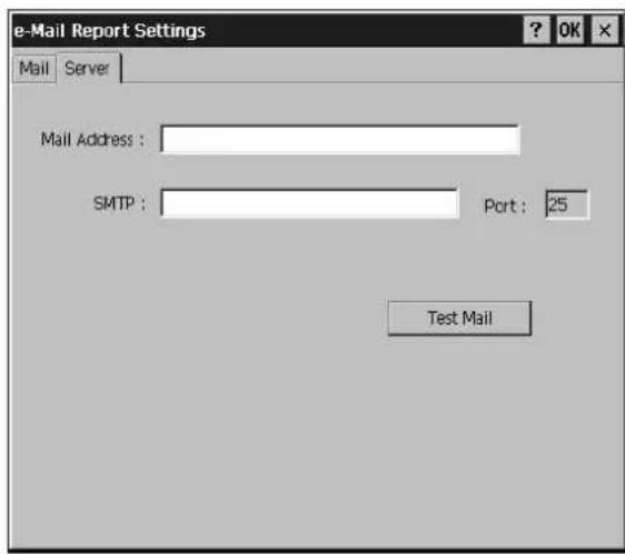 SONY VPLFE110U - Setting for e-Mail Report function - 2
