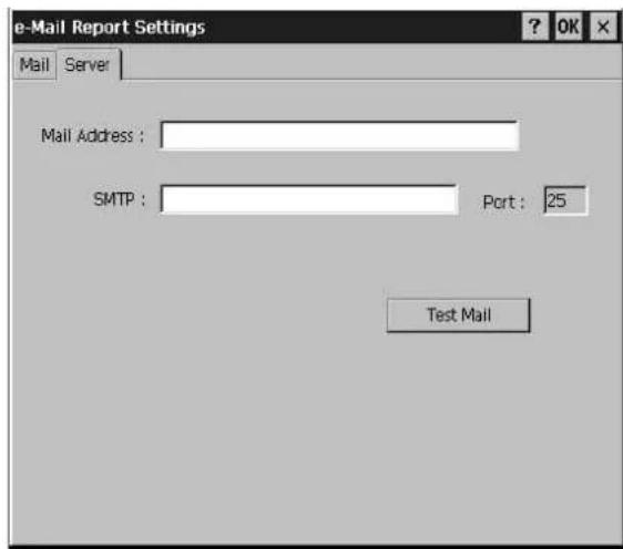 SONY VPLFE110U - Impostazione della funzione Rapporto e-mail - 2