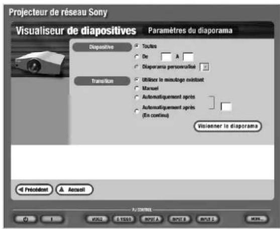SONY VPLFE110U - Lorsque you selectionnez Projecteur à l'etape 2 - 2
