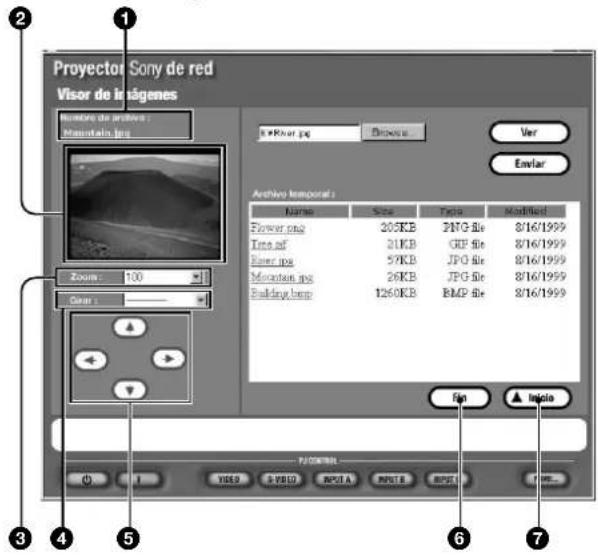 SONY VPLFE110U - Acerca de la ventana做不到 quando se realiza la presentación - 1