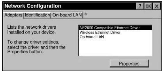 SONY VPLFE110U - Setting up the network configuration - 1