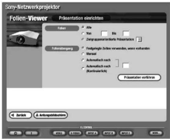 SONY VPLFE110U - Richten Sie gegebenenfalls die - 1