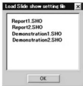SONY VPLFE110U - To change the settings after saving - 1