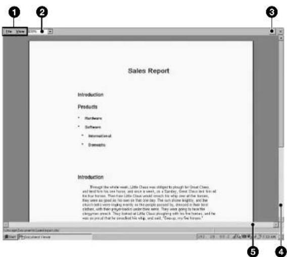 SONY VPLFE110U - Acerca de la ventsa Visor de documents - 1