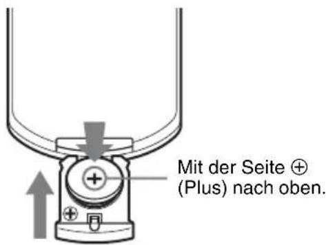 SONY VPLDX146 - Einlagen der Batterien - 2
