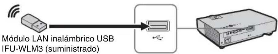 SONY VPLDW126 - Conector USB (tipo A) () - 2