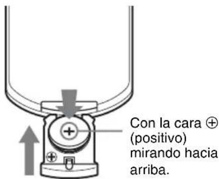 SONY VPLDW126 - Inserte una pila de litio. - 1
