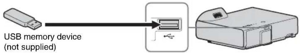 SONY VPLSX236 - USB connector (Type A) () - 1