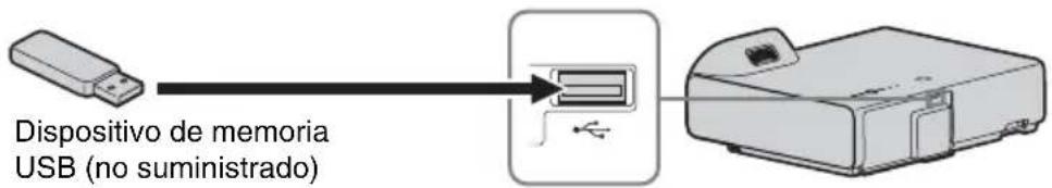 SONY VPLSX236 - Conector USB (tipo A) () - 1