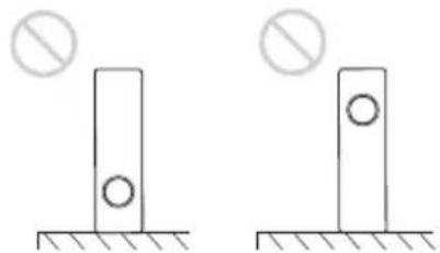 SONY VPLDX11 - Do not topple the unit - 1