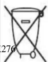 SONY VPLCW276 - For the Customers in Brazil only DESCARTE DE PILHAS E BATERIAS - 1