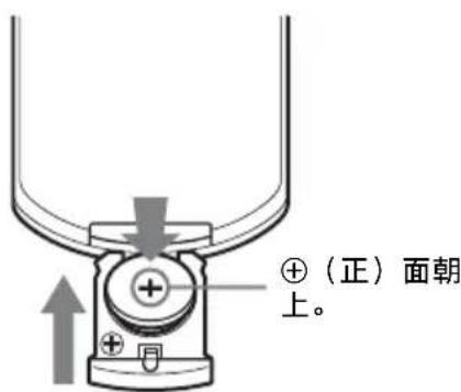 SONY VPLDX120 - 安装电池 - 2
