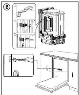 DANBY DDW1804EW - ABRAZADERAS DE INSTALLACION - 2