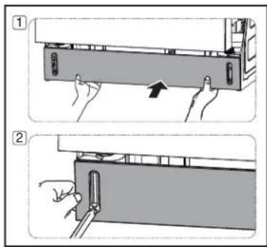 DANBY DDW1804EW - TOE KICK INSTALLATION - 1