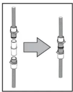 DANBY DDW1804EW - Connecting the drain line - 6