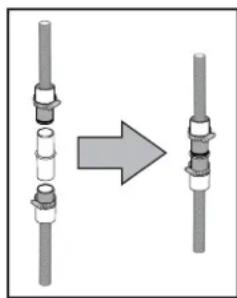 DANBY DDW1804EW - Connexion de la ligne de vidange - 6