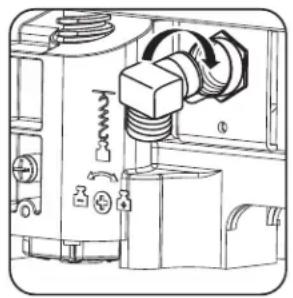DANBY DDW1804EW - Connecting the drain line - 1